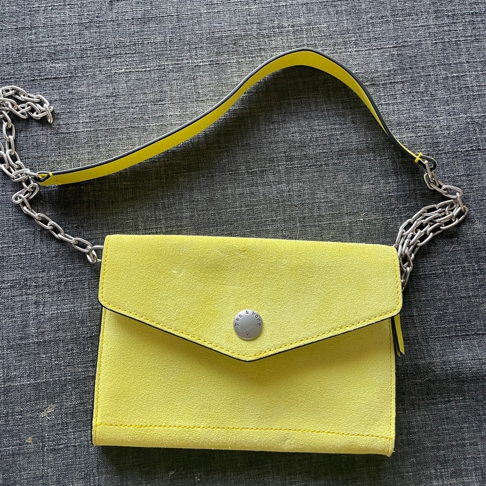 Like New Rag & Bone Atlas Wallet Bag- Yellow